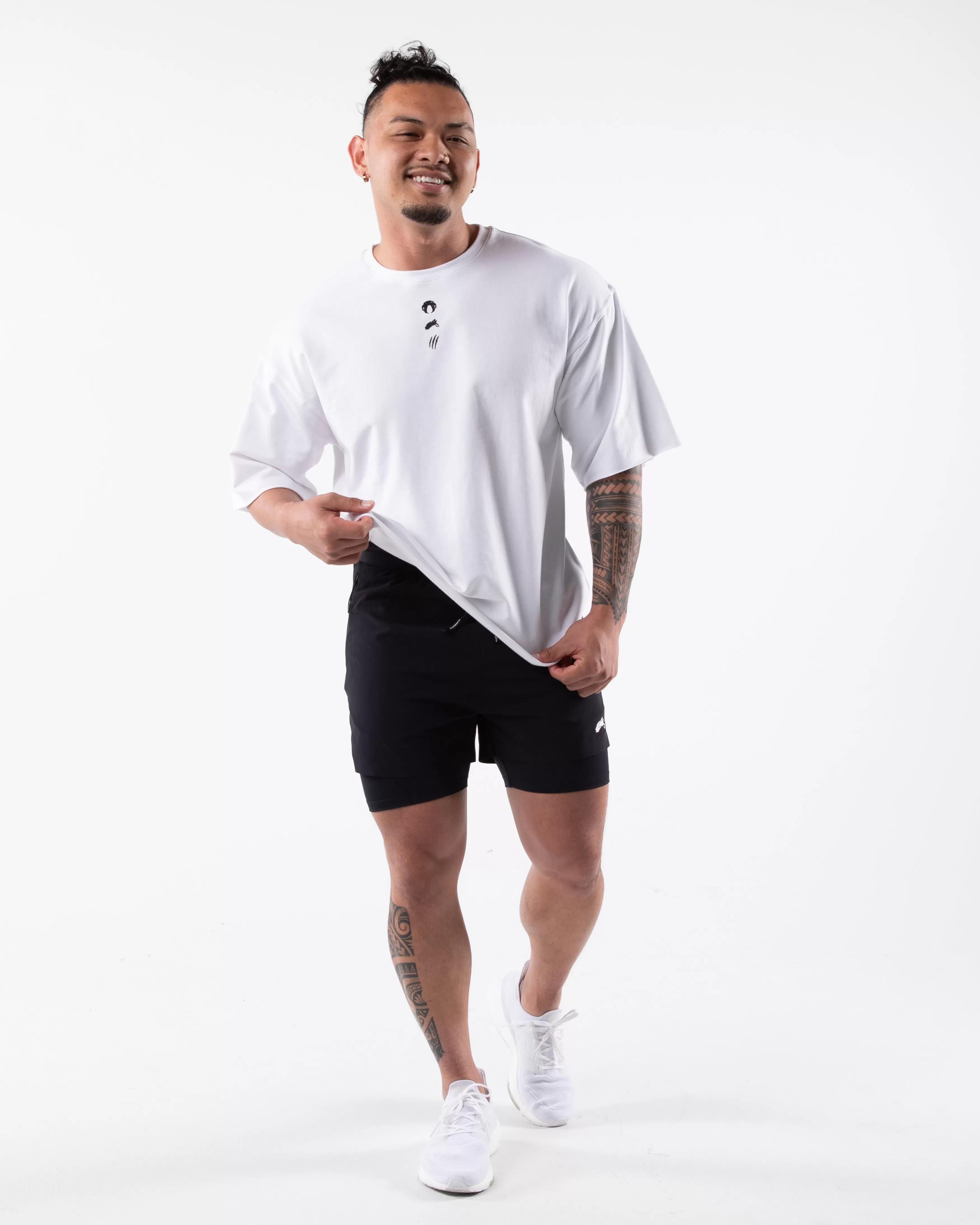 Alphalete Athletics T-shirts>Three Pillar Terry Tee