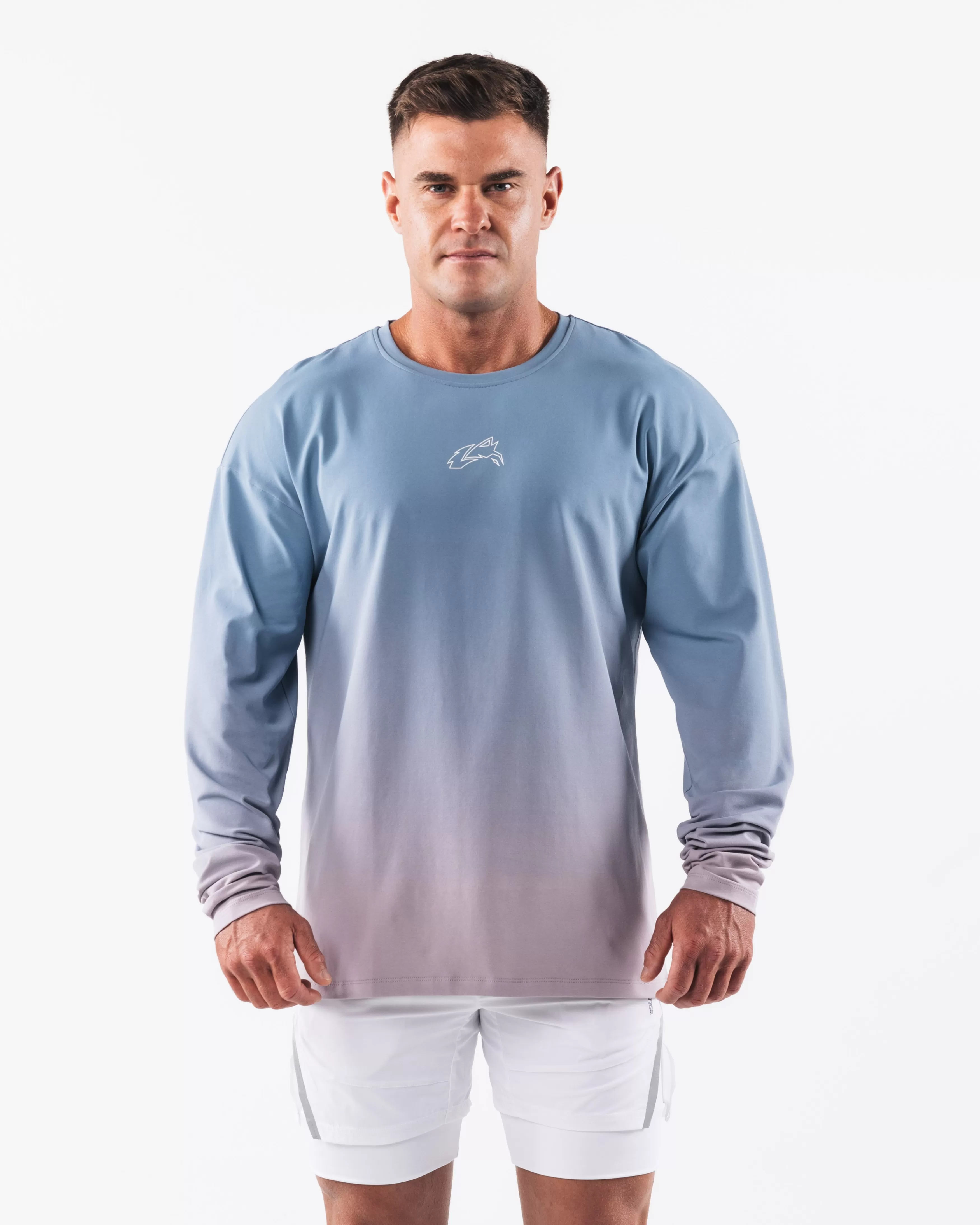 Alphalete Athletics Long Sleeve Shirts>Wolf Head LS Tee