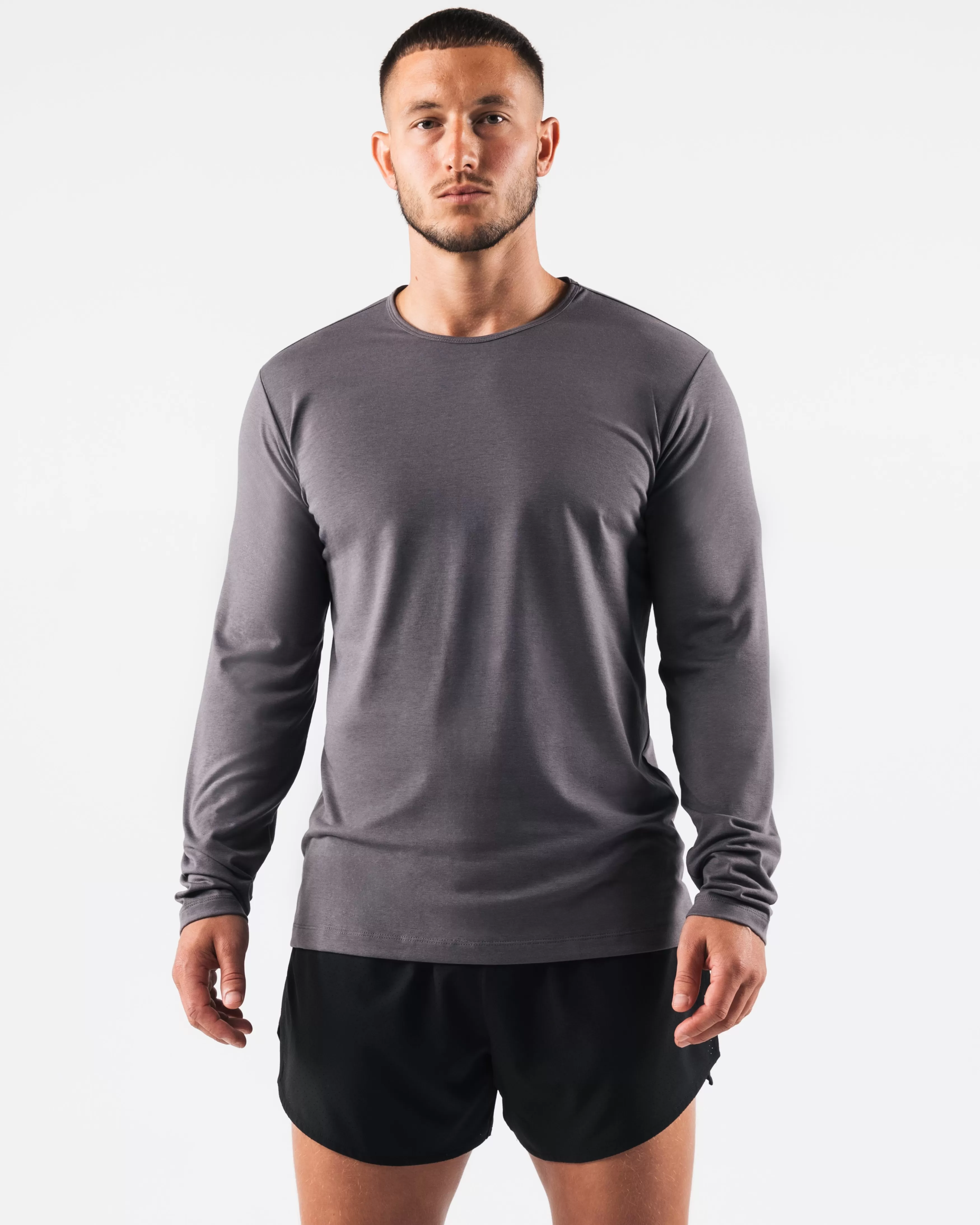 Alphalete Athletics T-shirts | Long Sleeve Shirts>Zero Classic LS Tee 2pk